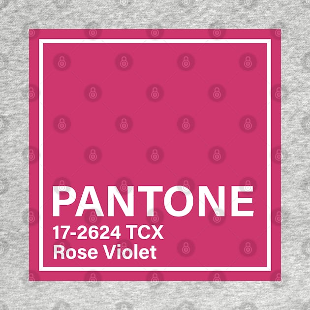 PANTONE 17-2624 TCX Rose Violet by princessmi-com